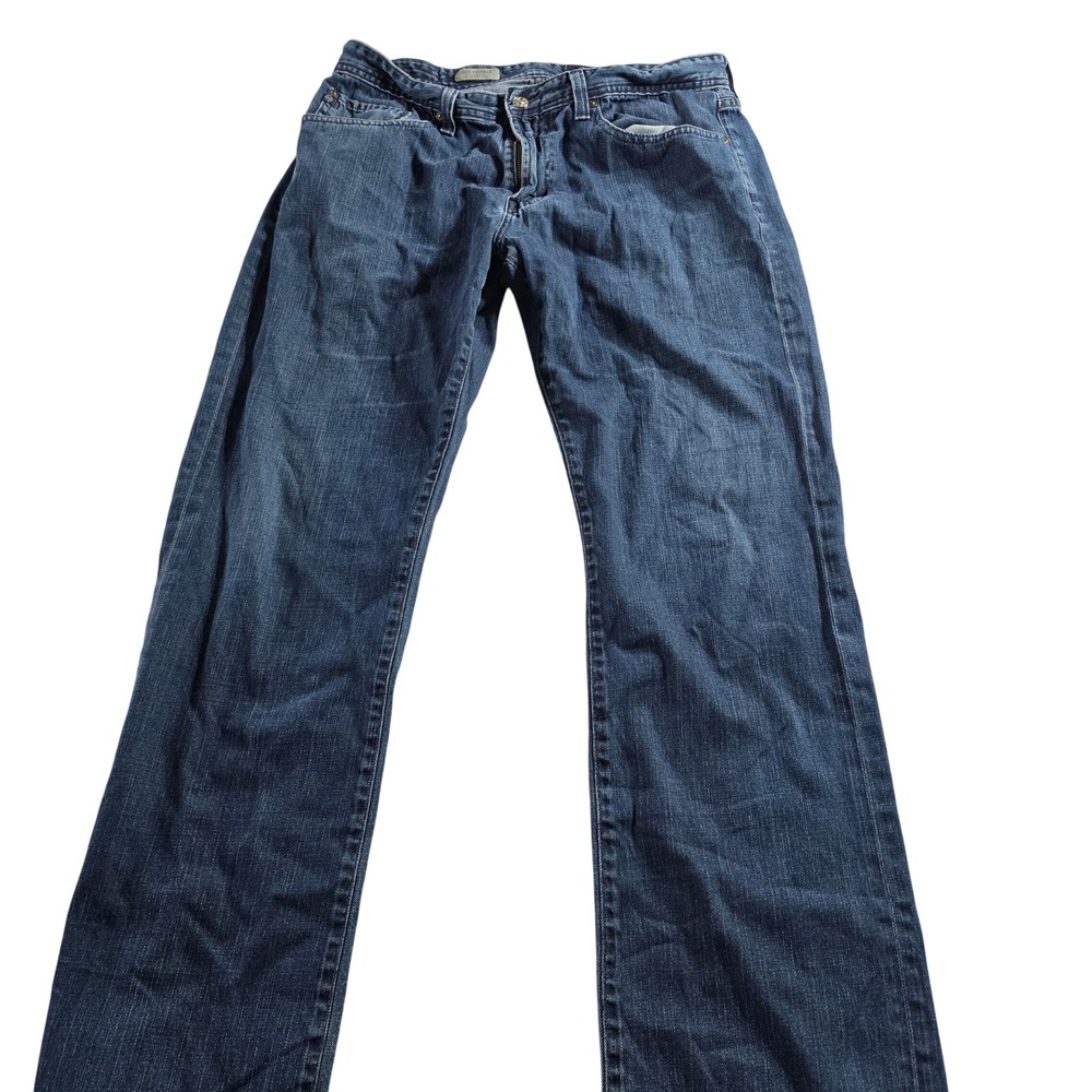AG Adriano Goldschmied The Protege Straight Leg Jeans Blue Mens 36x32 USA Made